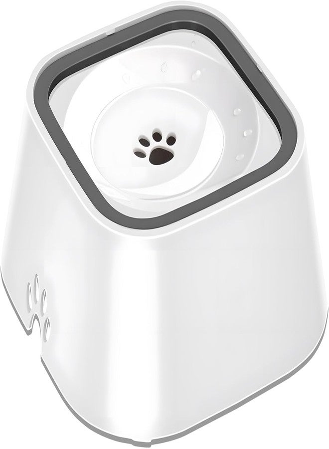Bindex Anti Splash Pet Bowl Dog Water Bowl No Spill Pet Water Bowl No Drip Slow Water Feeder Dog Bowl No-Slip Pet Water Dispenser Slow Drinking Bowl for Dogs and Cats No Mess On The Floor - Image 1